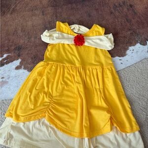 Princess belle Kids Costume Dress size 5t